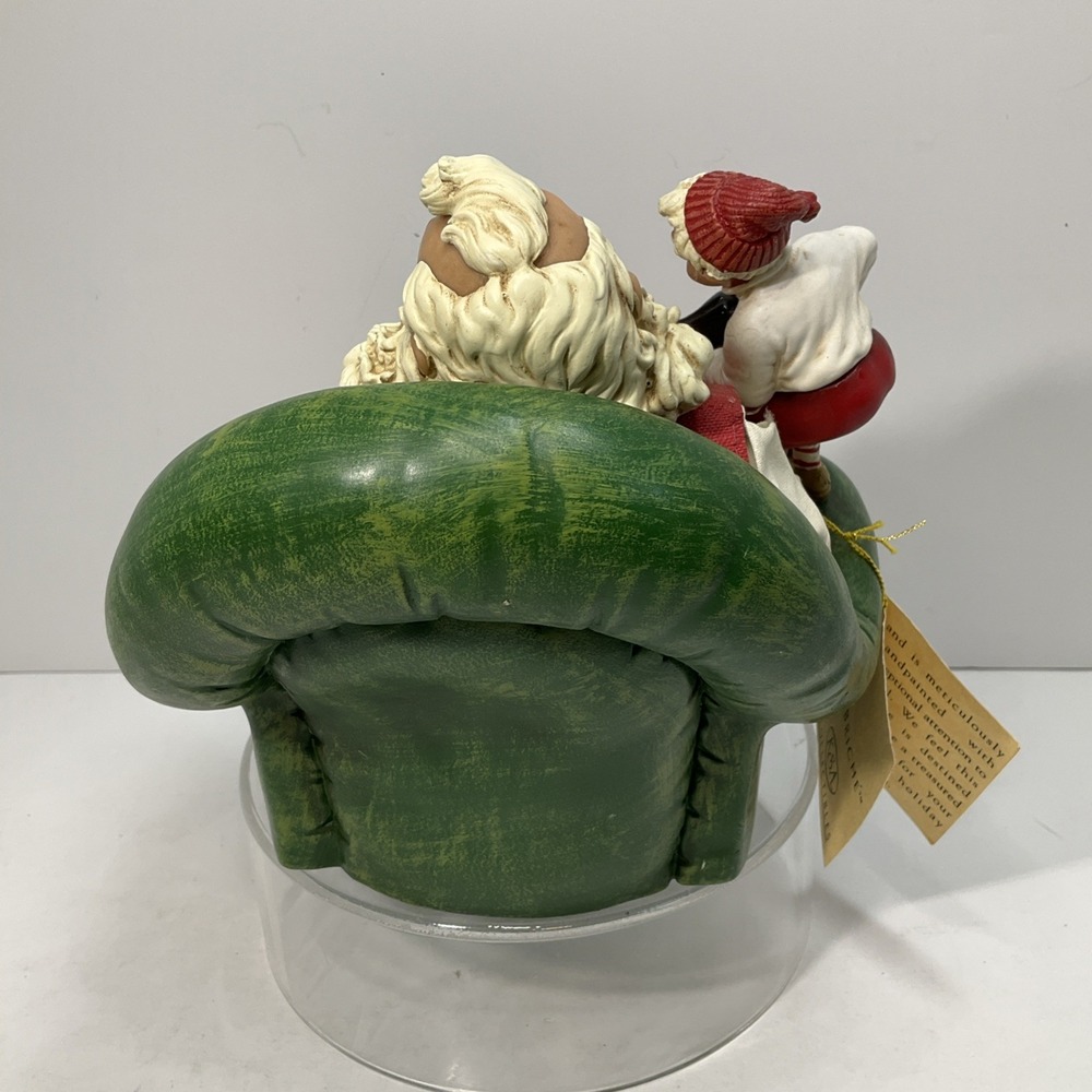 Kurt S. Adler Vintage Fabriche Coca Cola Santa And Elf No Box - Picture 7 of 13